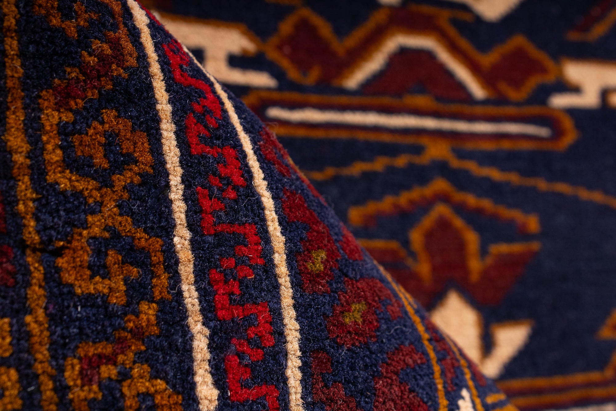 Traditional Afghanistan Balouch Rug <br> 2'11' x 5'2'
