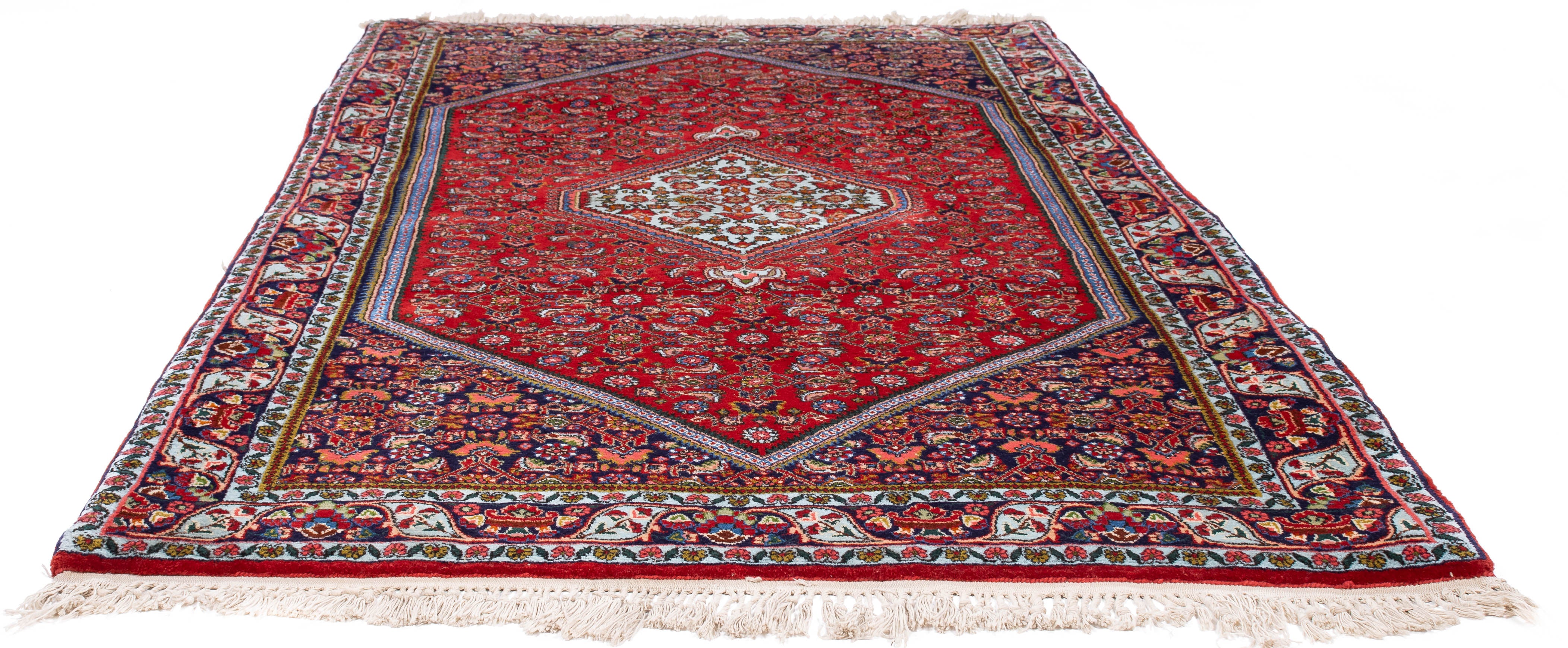 Fine Vintage Persian Bidjar Rug <br> 3'10 x 5'8