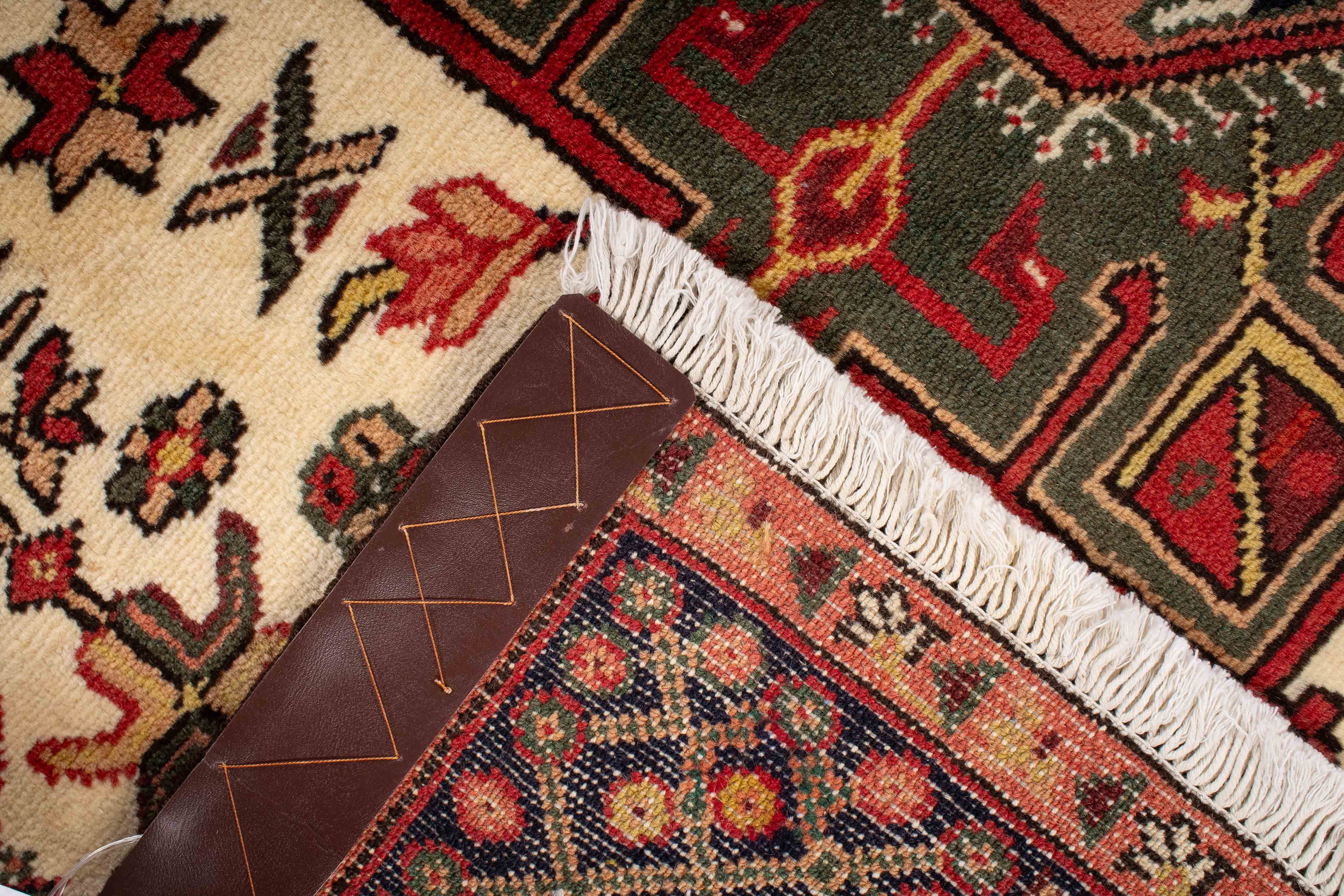 Vintage Persian Karadja Rug <br> 5'0 x 6'9