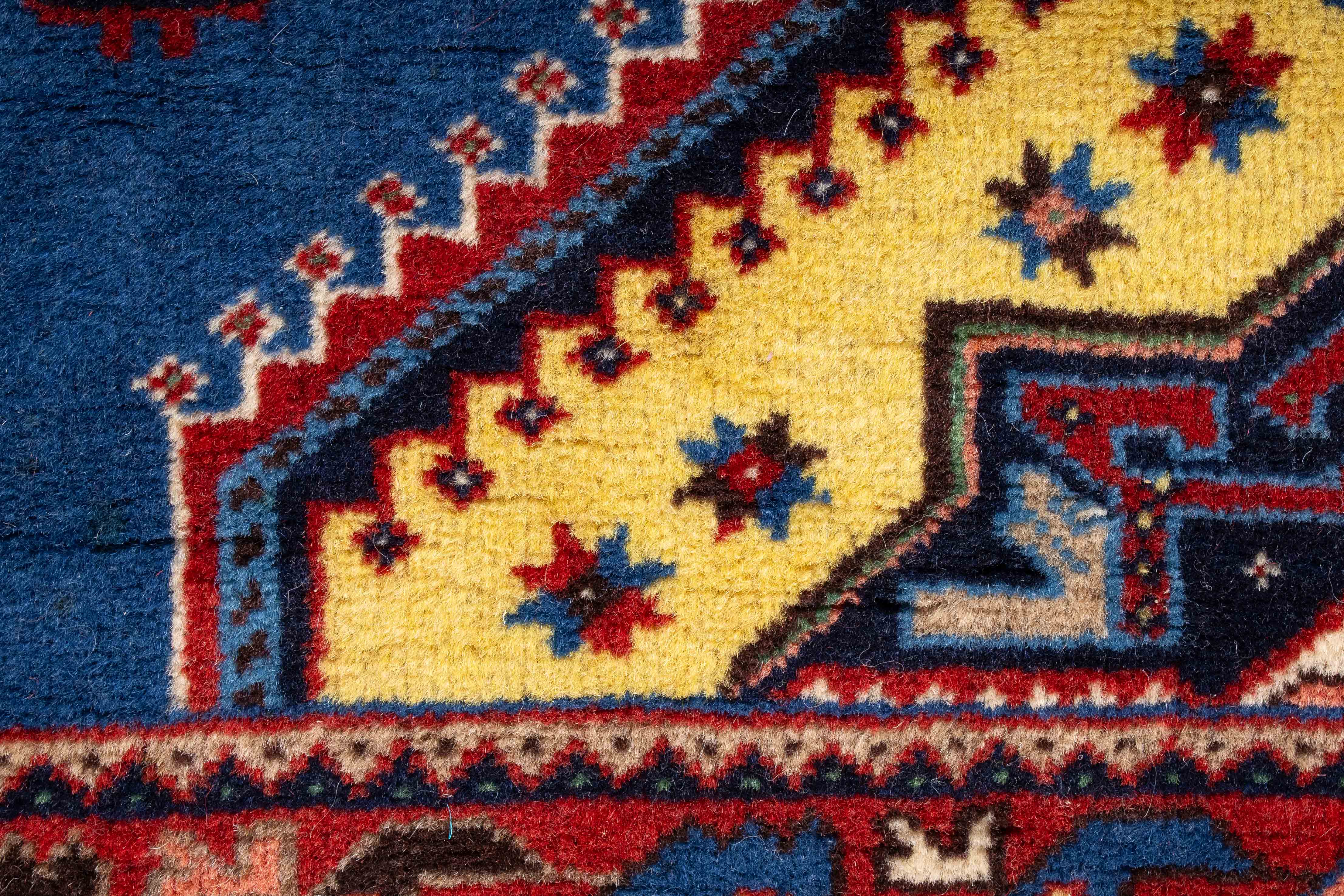 Vintage Persian Yalameh Rug <br> 2'8 x 6'5