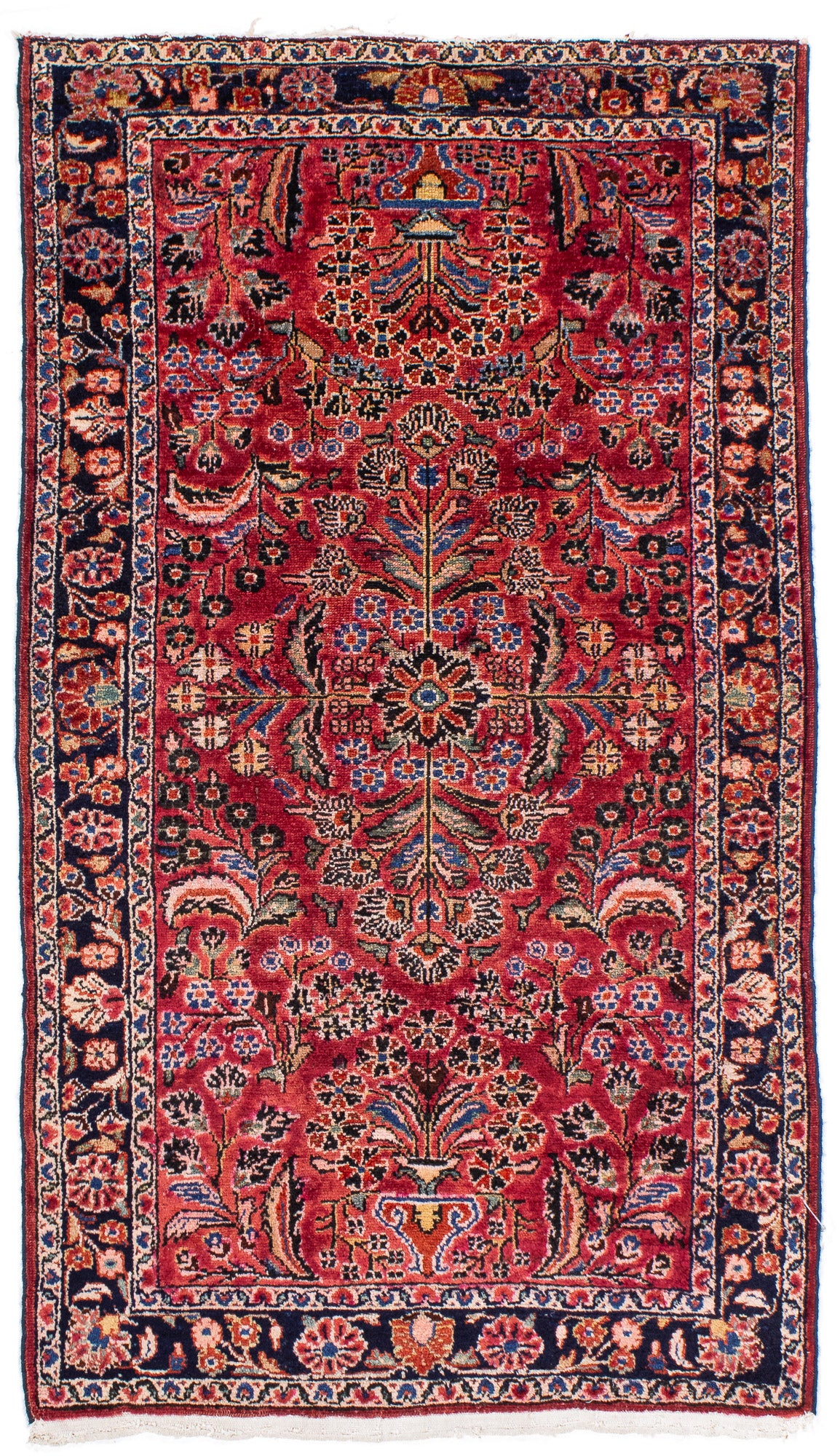 Antique Persia Lilihan Rug <br> 2'8' x 4'7'