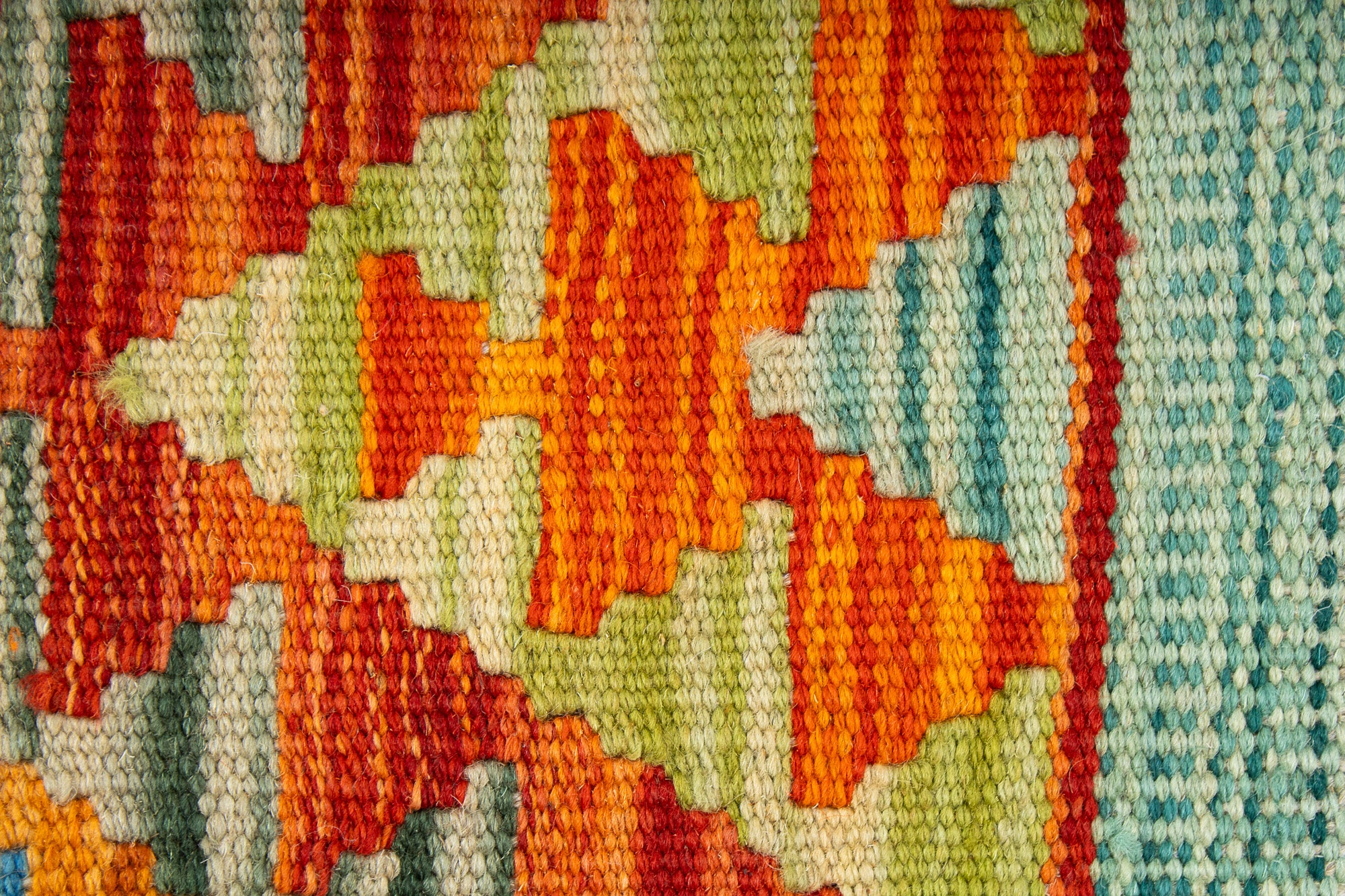 Colorful Pak Kilim Rug <br> 5'0 x 6'0