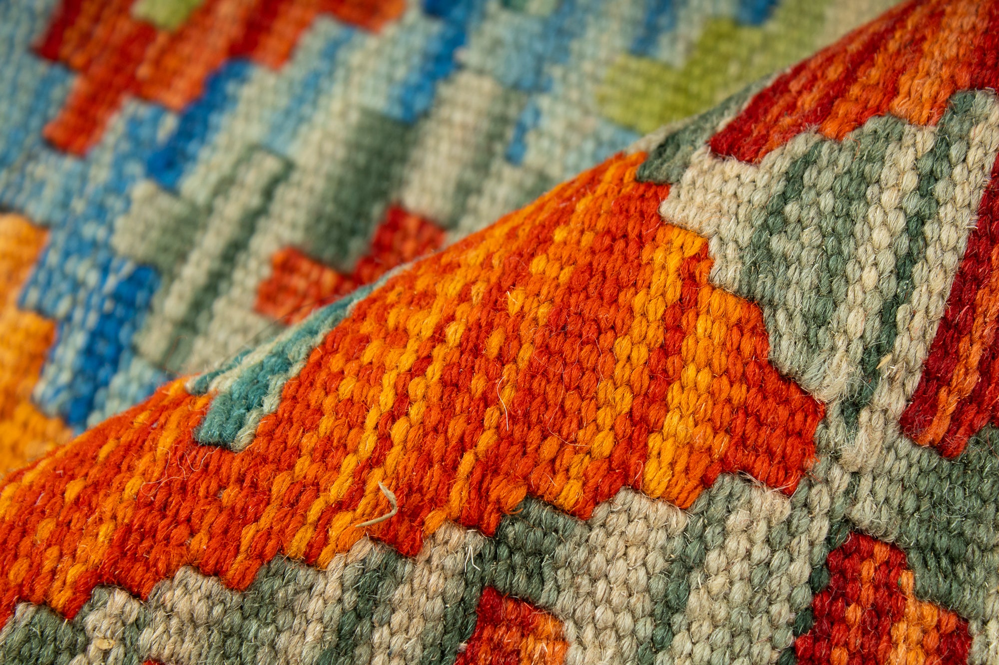 Colorful Pak Kilim Rug <br> 5'0 x 6'0