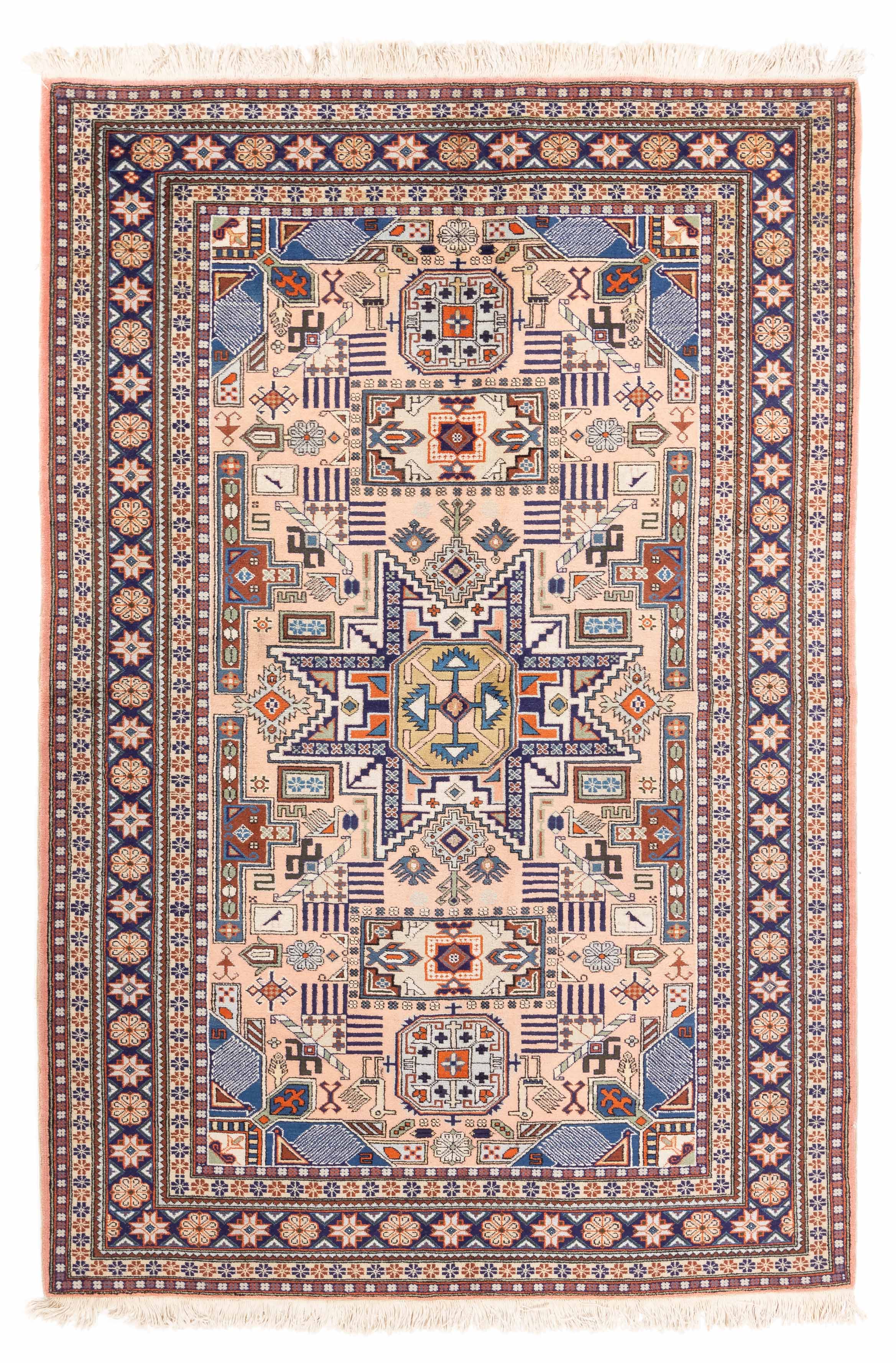 Vintage Persian Ardebil Rug <br> 5'6 x 8'1