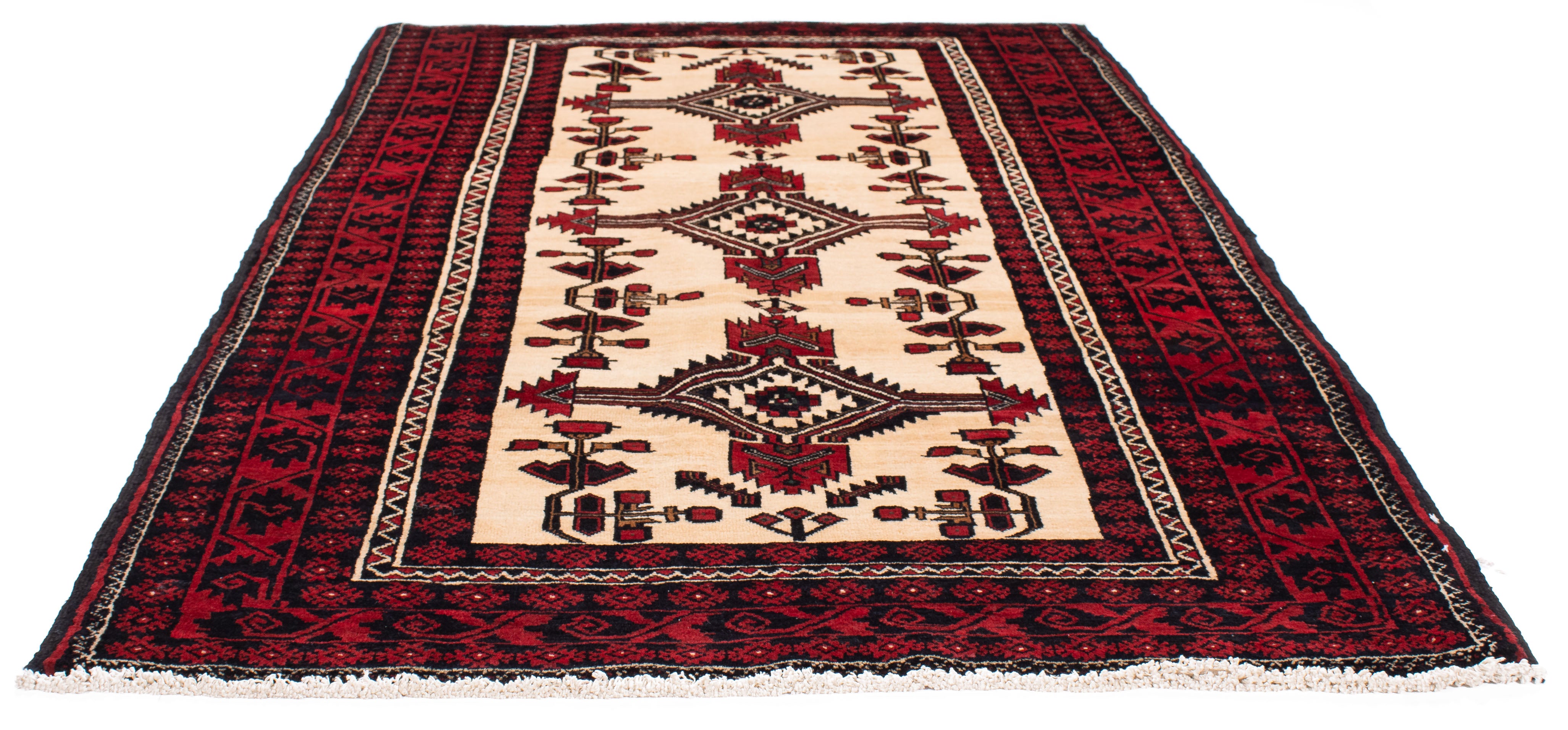 Fine Persian Baluch Rug <br> 4'3 x 7'1