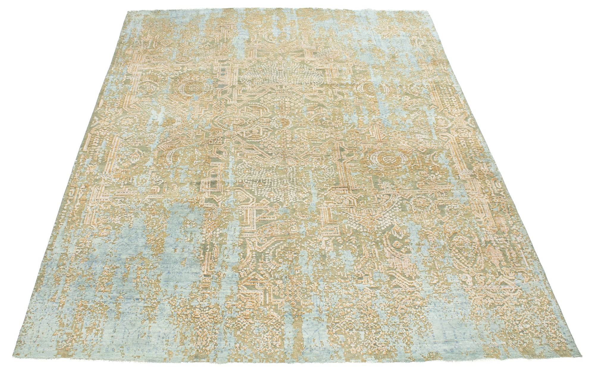 Indian Contemporary Rug <br> 8'0 x 10'0