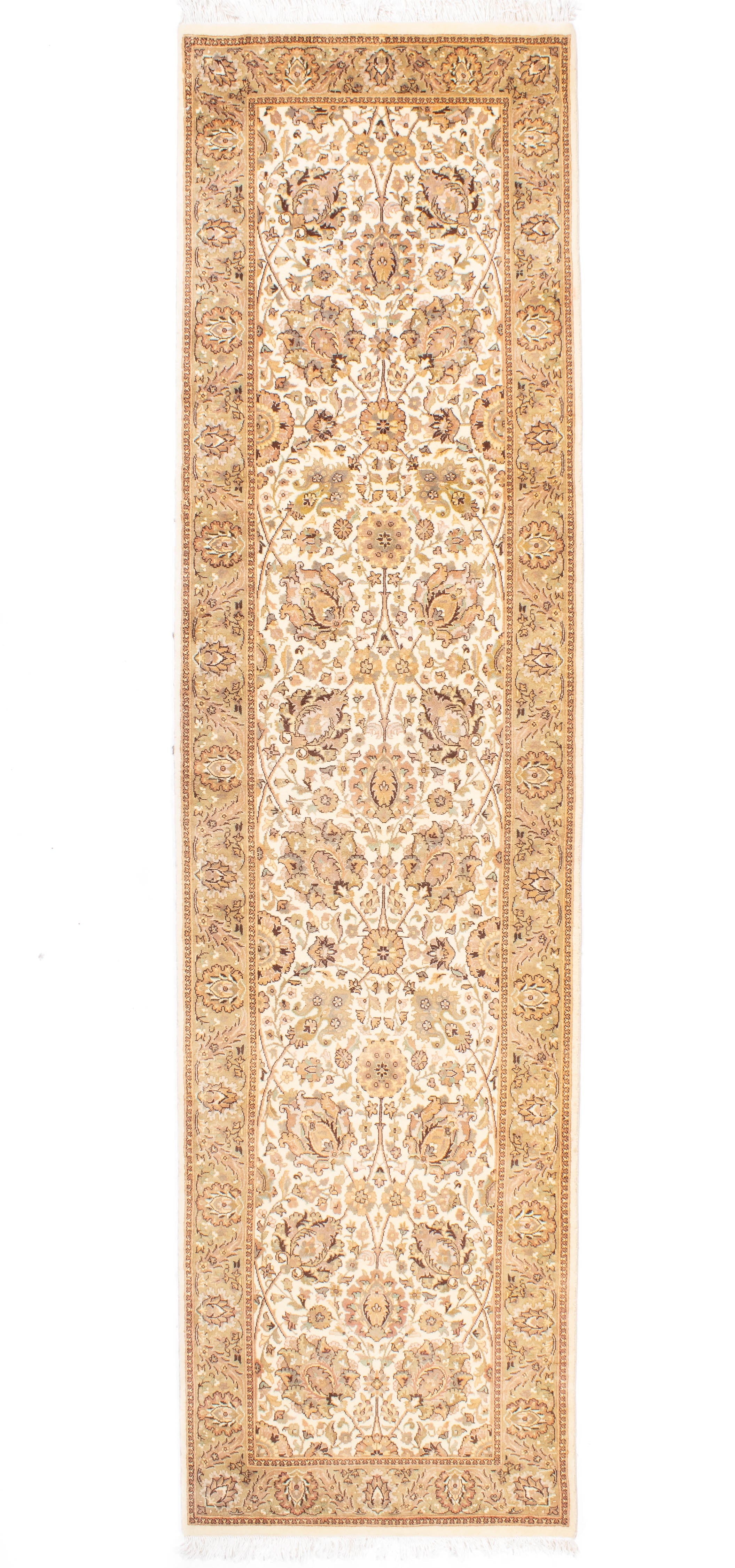 Fine Pakistan Kashan Design Rug <br> 2'7 x 9'10