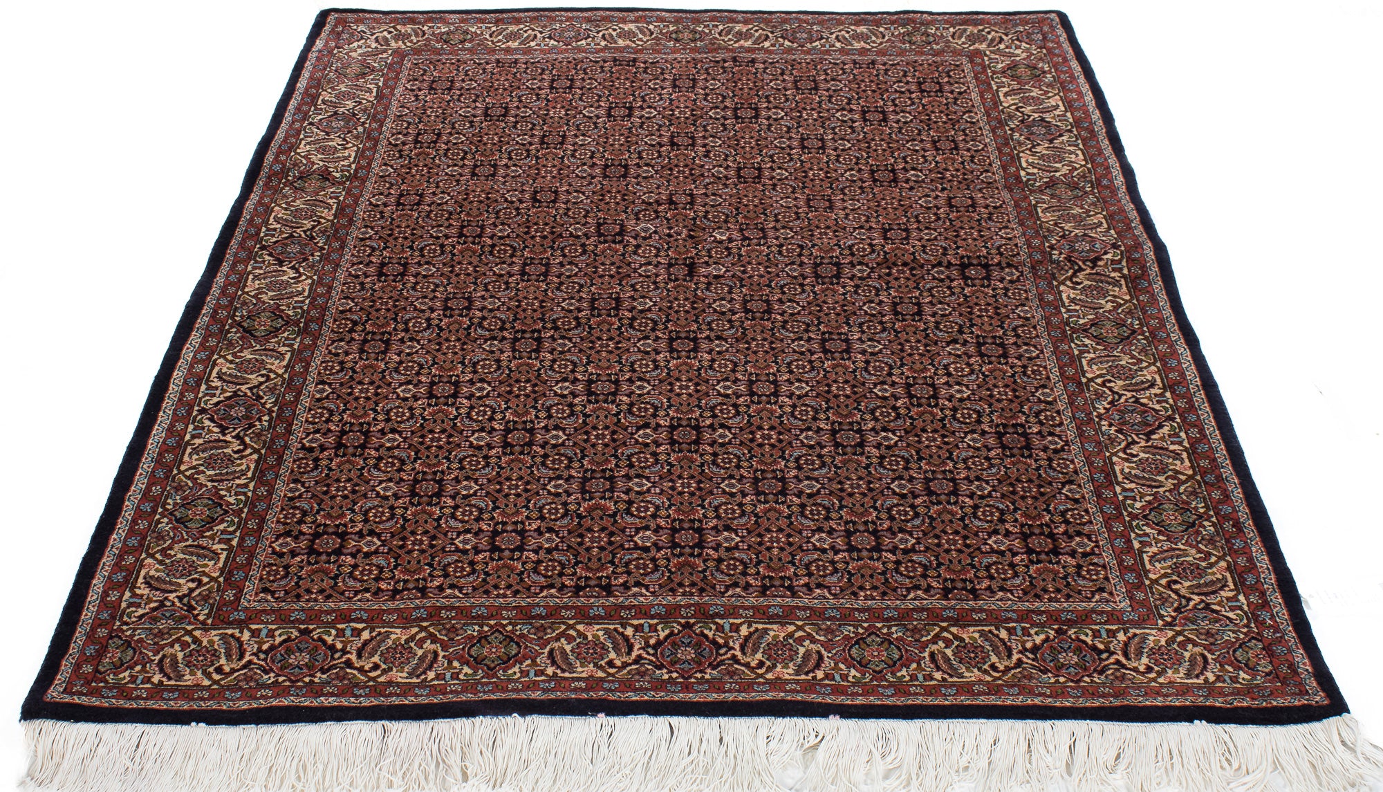 Traditional Persian Bidjar Rug <br> 4'10 x 6'0