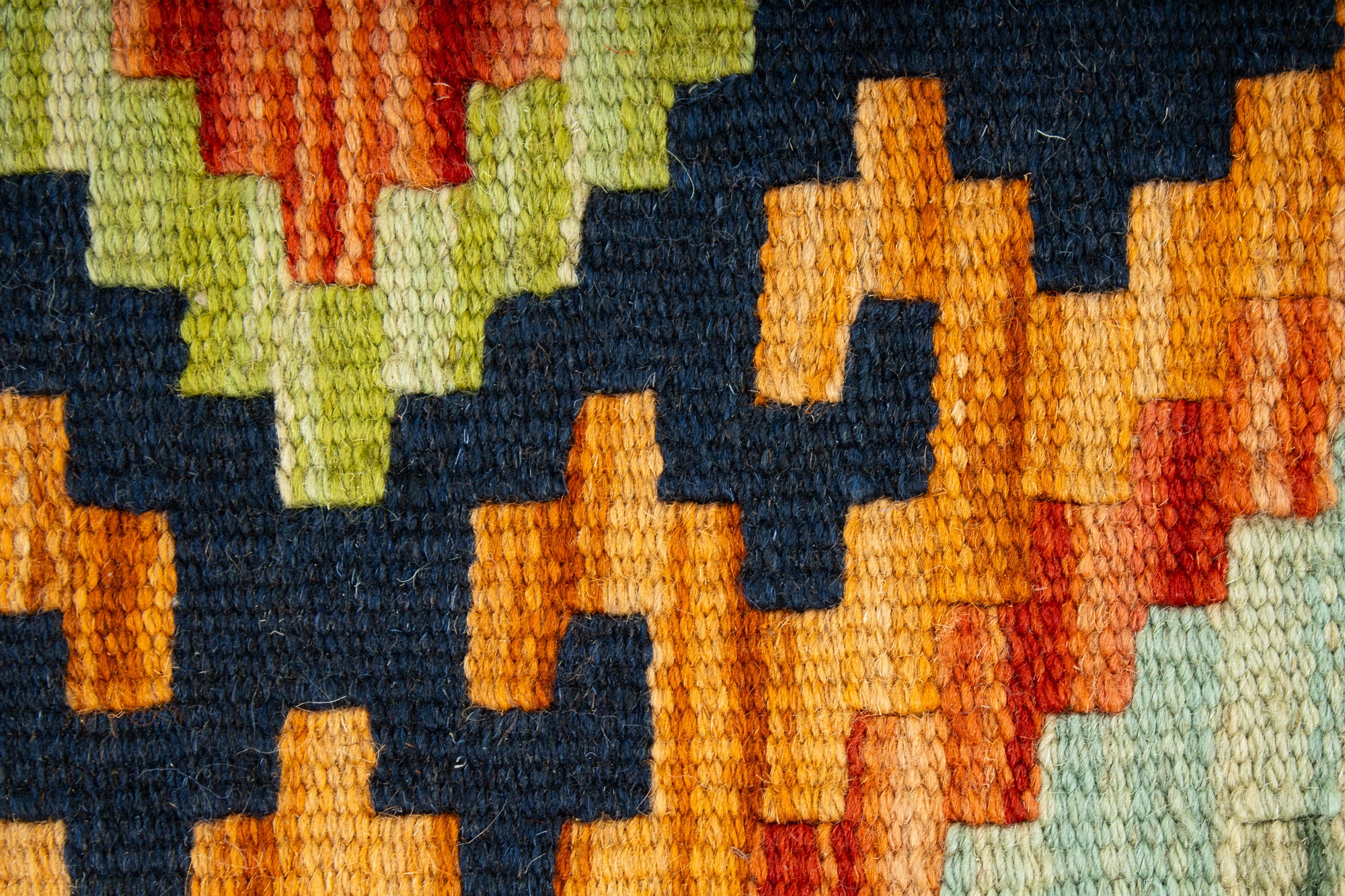 Tribal Design Colorful Pak Kilim Accent Rug <br> 2'0 x 3'0