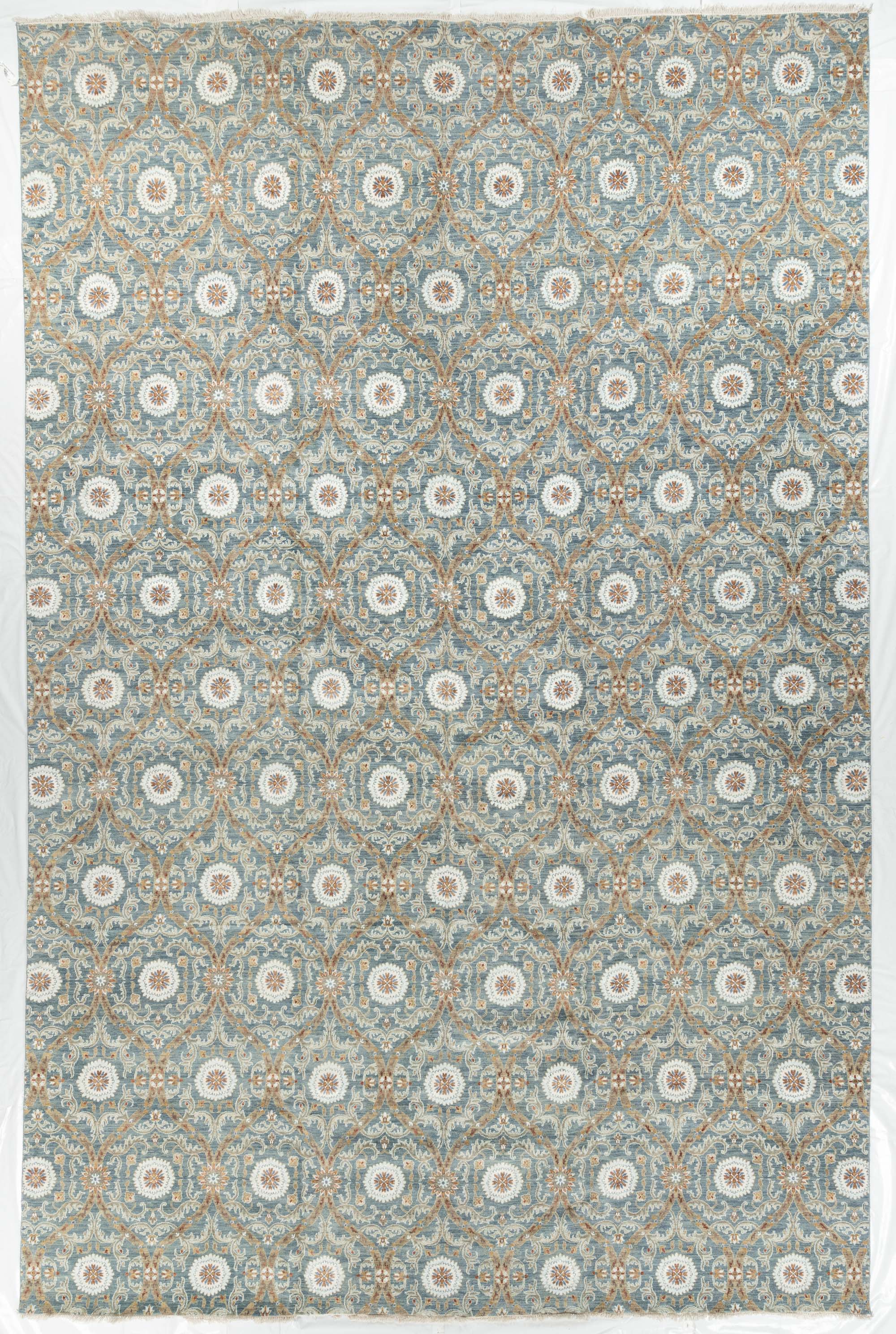 New Indian Contemporary Design Rug <br> 13'3 x 20'2