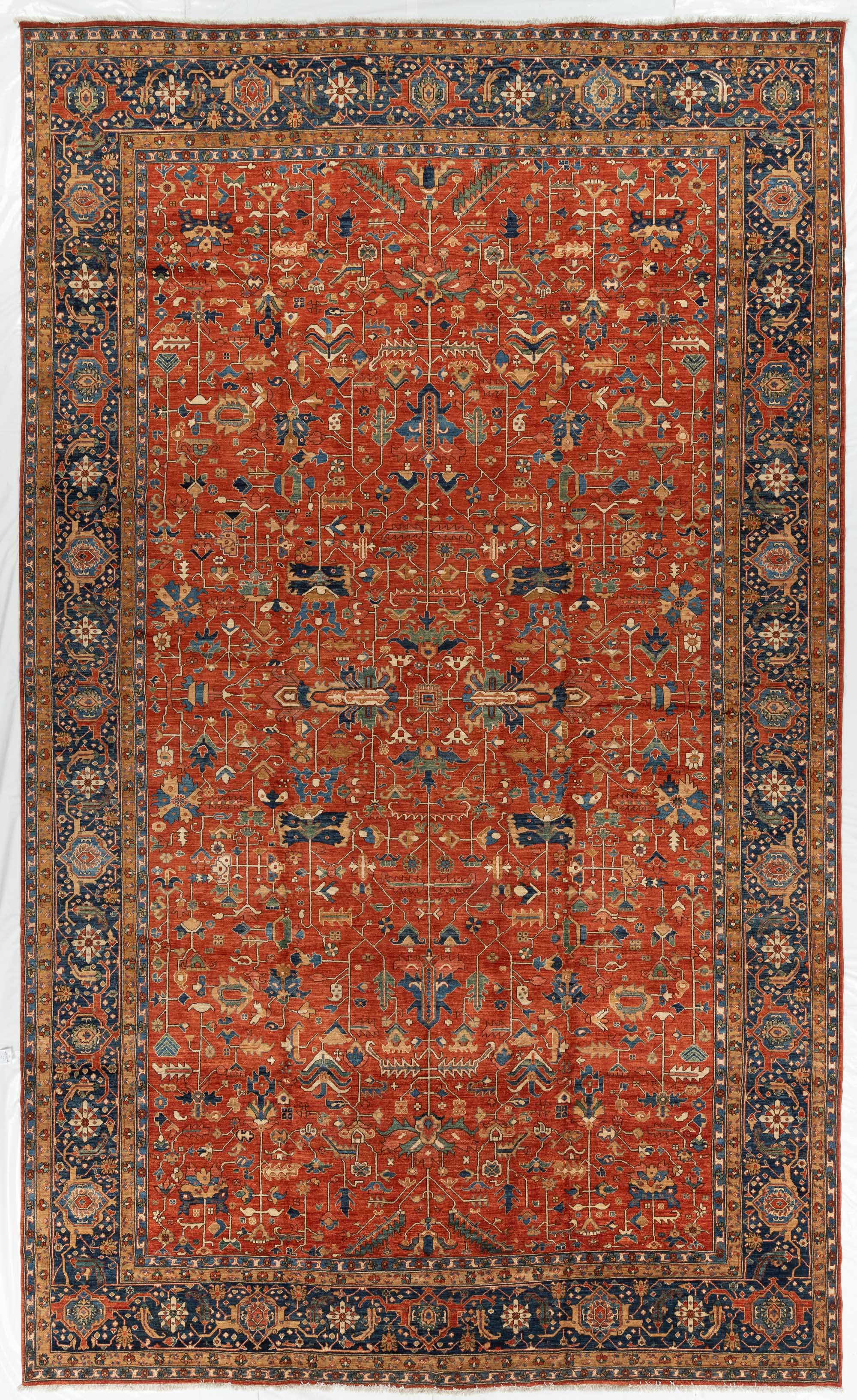 New Pak Heriz Serapi Carpet <br> 11'10 x 19'10