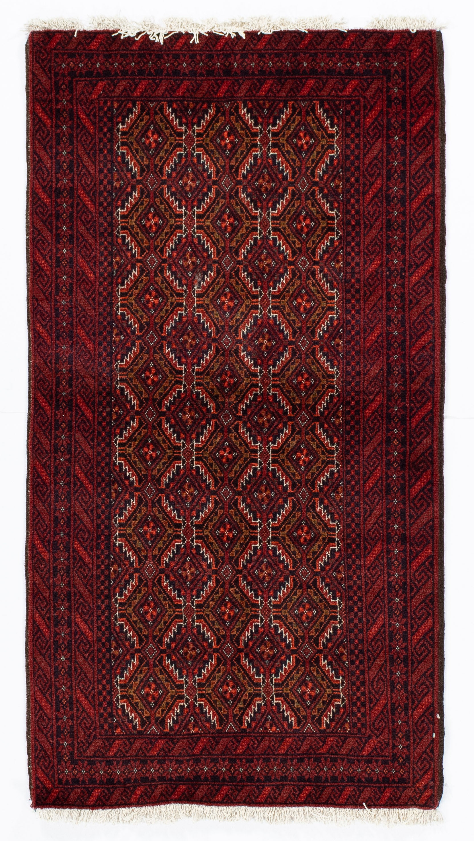 New Persian Balouch Rug <br> 3' 2 x 5' 9