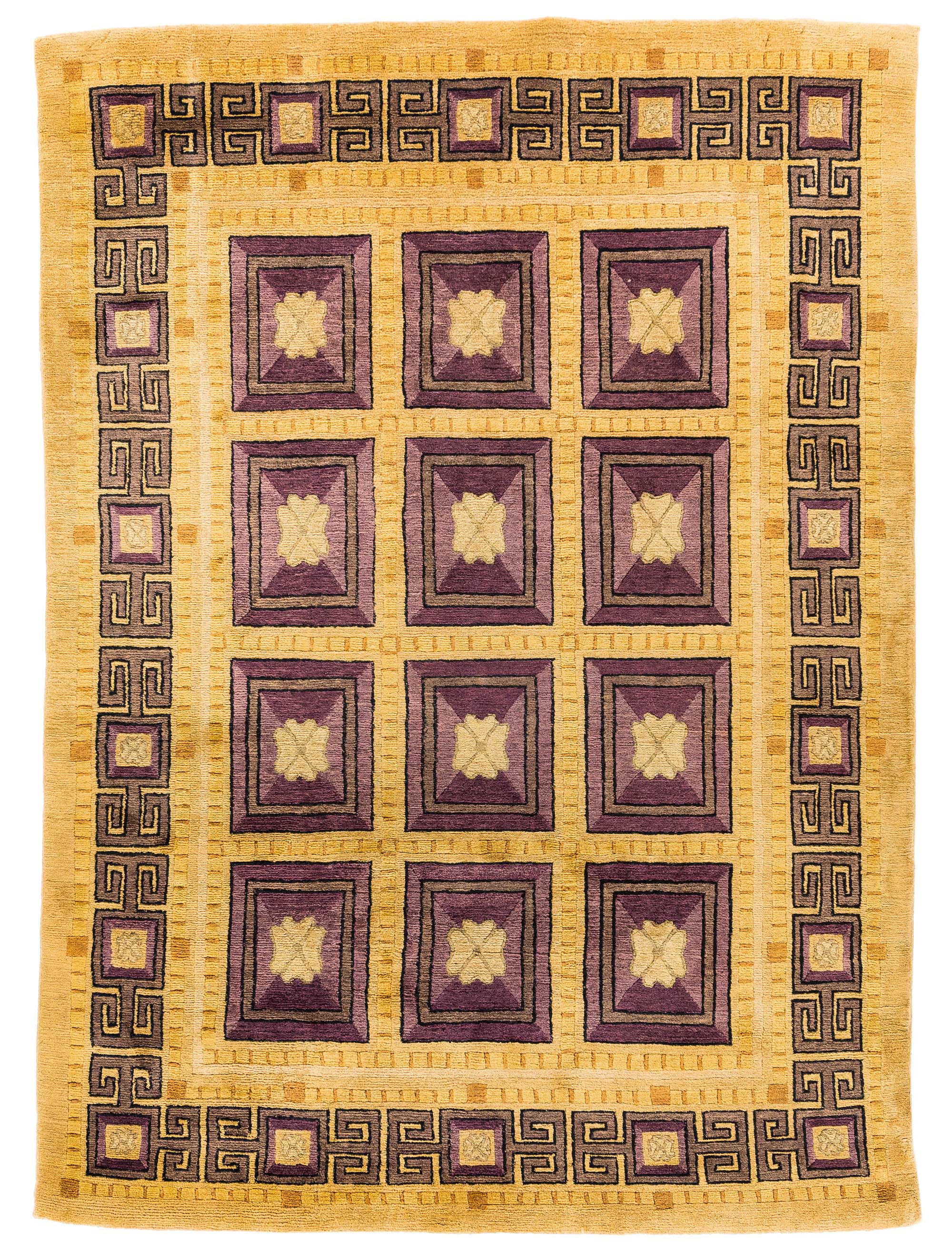 New Tibetan Wool Rug <br> 6'0 x 8'0