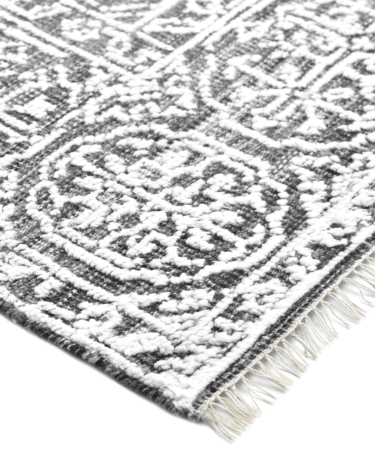 Charles Hand Loomed Contemporary Transitional Area Rug