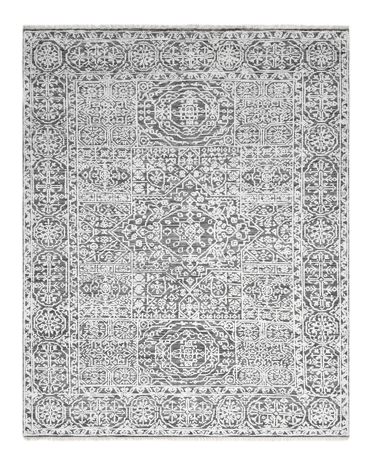 Charles Hand Loomed Contemporary Transitional Area Rug