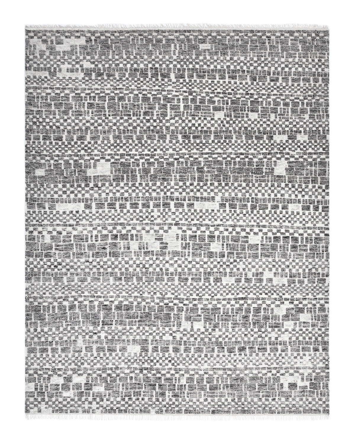 Peter Hand-Knotted Contemporary Modern Area Rug