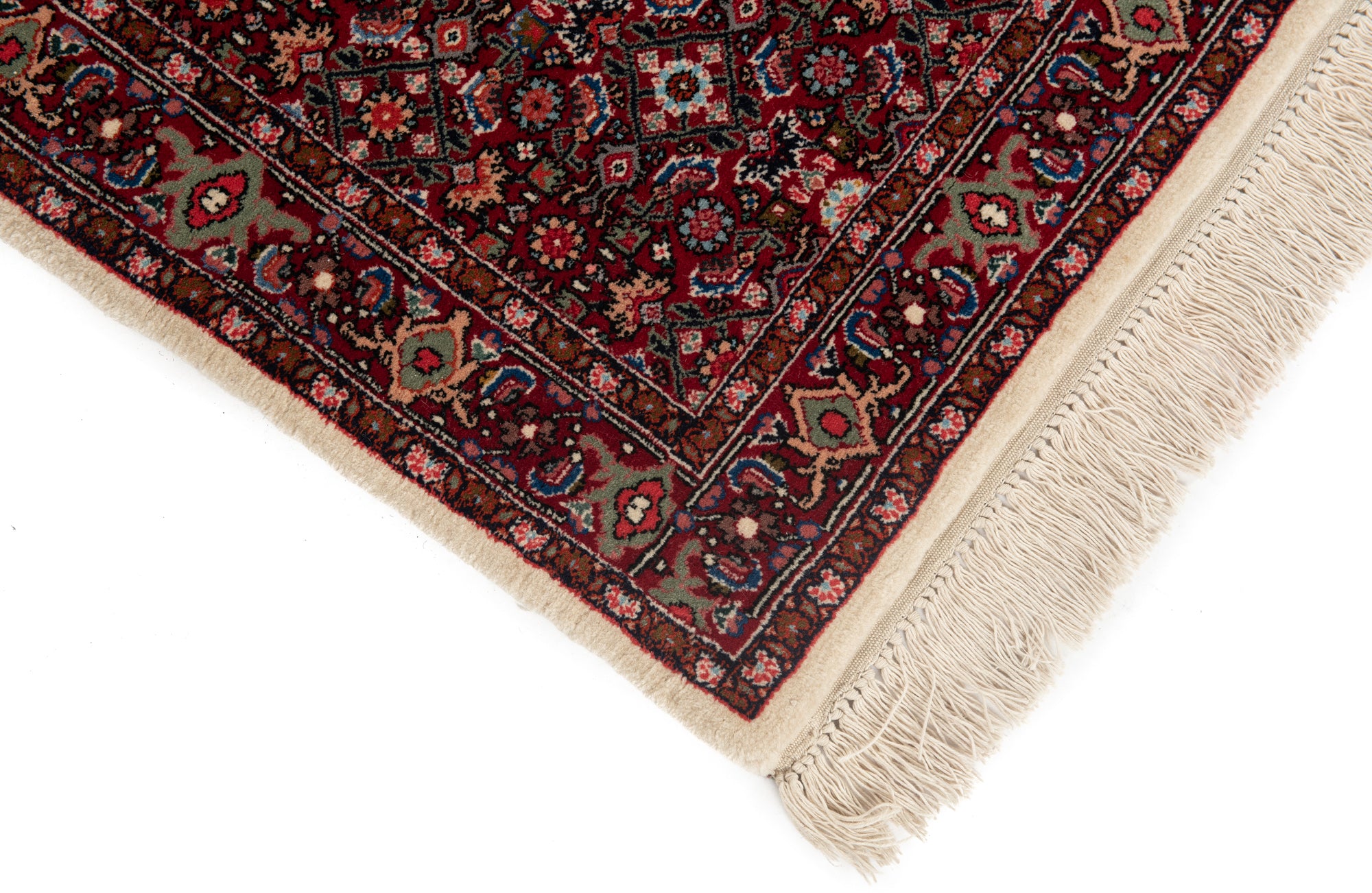 Semi-Antique Persian Bidjar Rug <br> 3'9 x 5'3