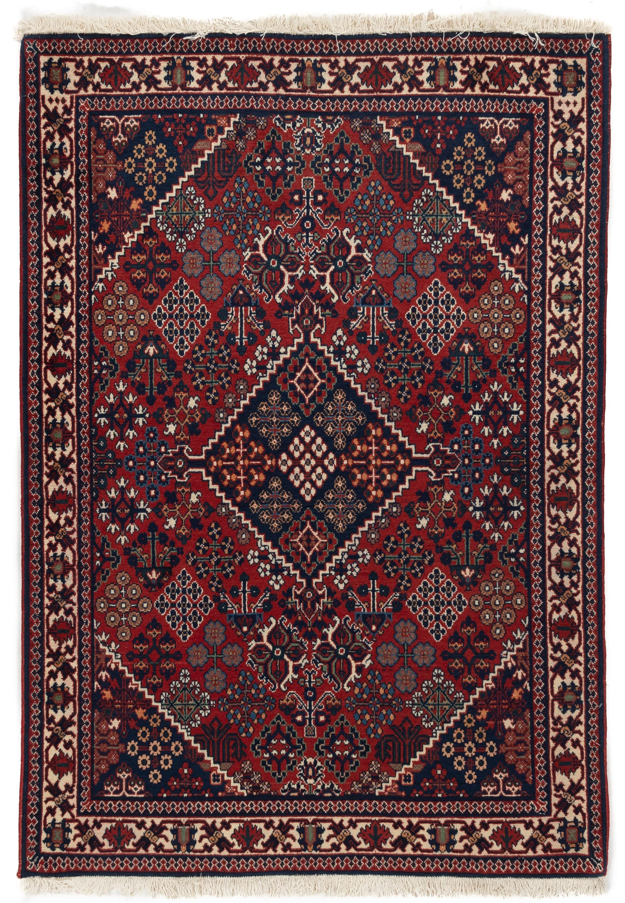 Semi-Antique Persian Josheghan Rug <br> 3'7 x 5'1